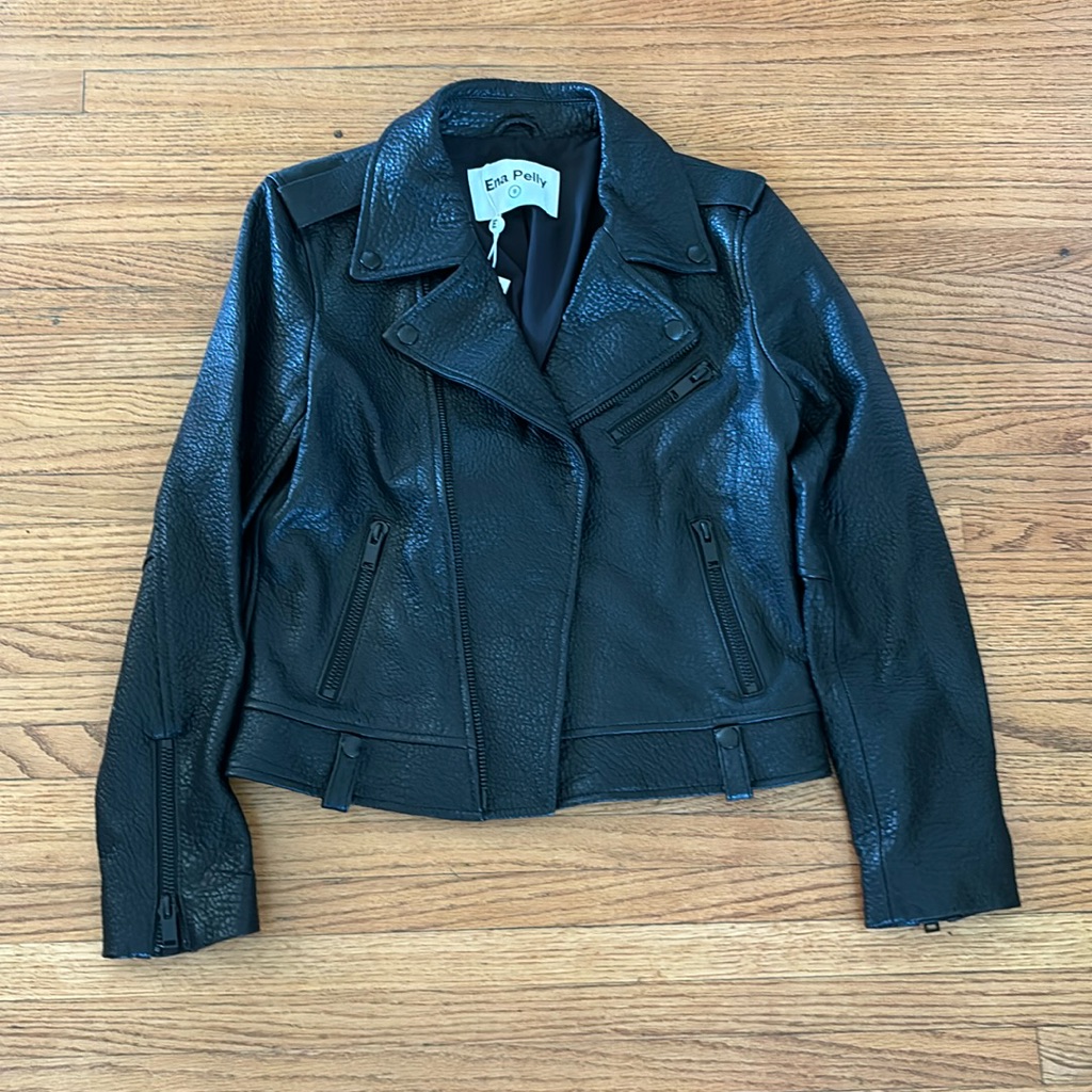 Ena Pelly Leather Jacket